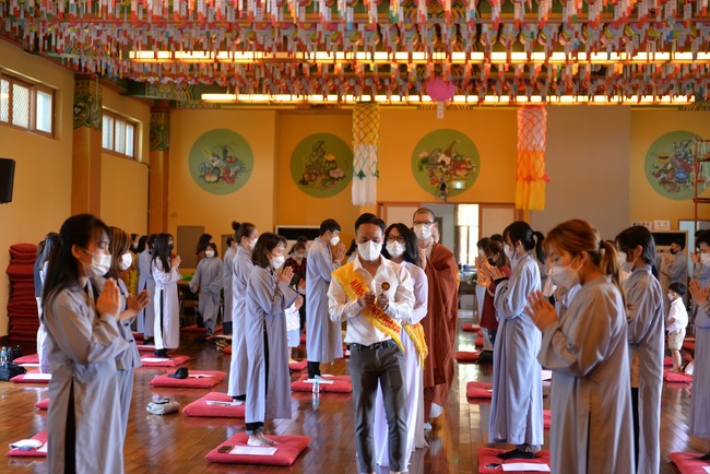 The Vesak Great Ceremony at Hoang Phap Temple in Jeonju City - South Korea